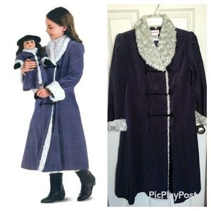 American Girl Winter coat Samantha size 12